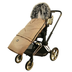 Śpiworek dziecięcy do wózka Combi 4w1 Little Elite CAMEL śpiwór dla dziecka